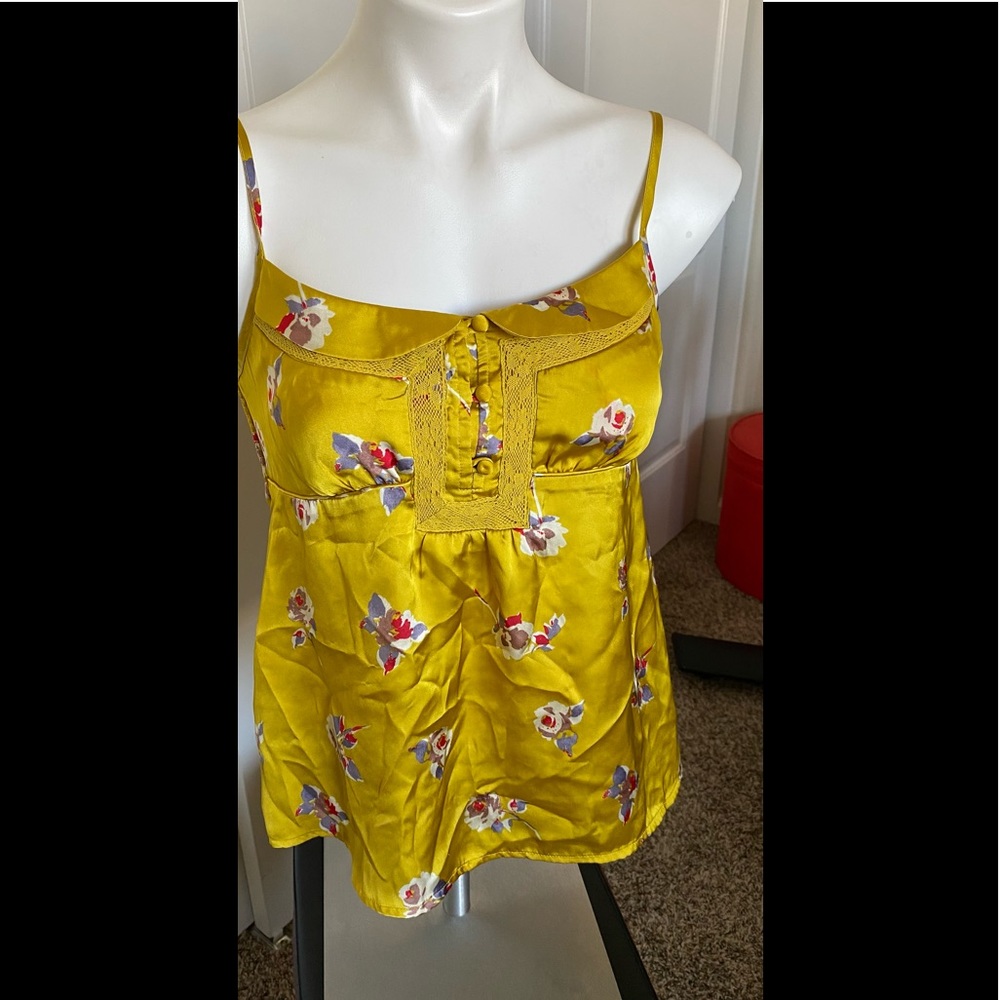American Eagle silk top